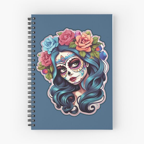 Item preview, Beautiful Sugar Skull Female designed and sold by RRMStudios.