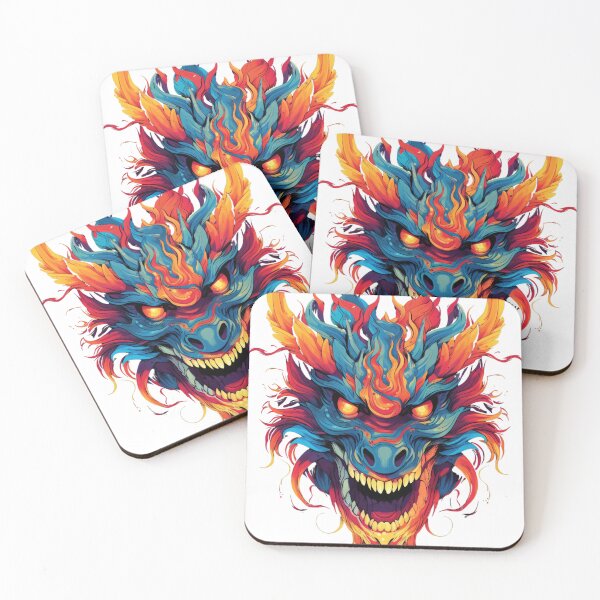 Item preview, Dragon head colour designed and sold by Jellydonkey.