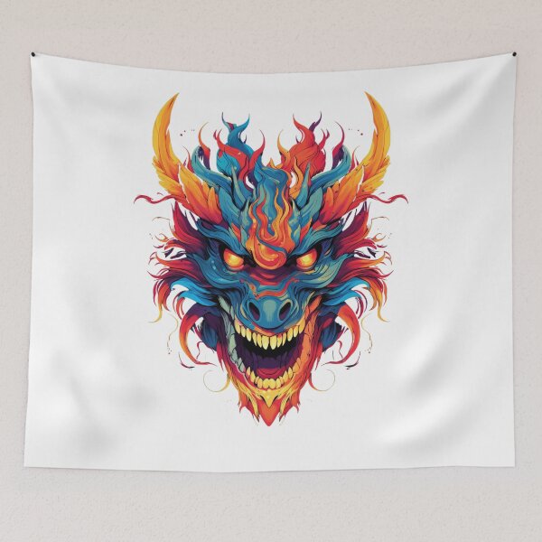 Item preview, Dragon head colour designed and sold by Jellydonkey.