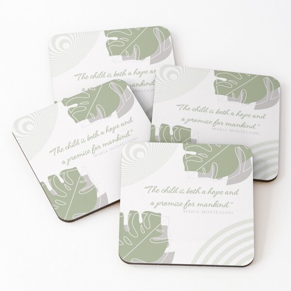 Item preview, Montessori Quote Boho Design designed and sold by TeyMank.