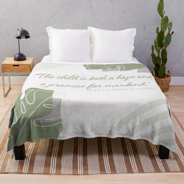 Item preview, Montessori Quote Boho Design designed and sold by TeyMank.
