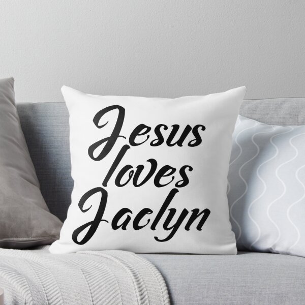 Artikelvorschau, Jesus liebt Jaclyn entworfen und verkauft von Shalomjoy.