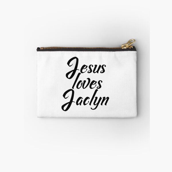 Item preview, Jesus loves Jaclyn designed and sold by Shalomjoy.