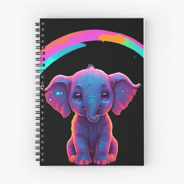 Item preview, Itty Bitty Elephant, Colorful Elephant, Bold color designed and sold by GlunmanStore.