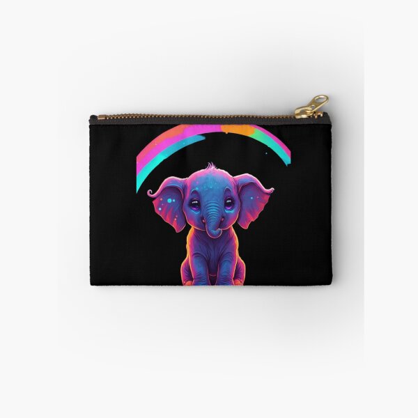 Artikelvorschau, Itty Bitty Elephant, Bunter Elefant, kräftige Farbe entworfen und verkauft von GlunmanStore.