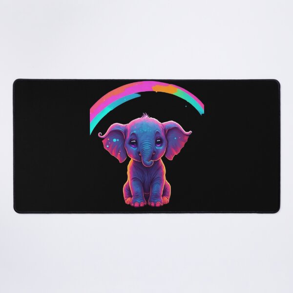Item preview, Itty Bitty Elephant, Colorful Elephant, Bold color designed and sold by GlunmanStore.