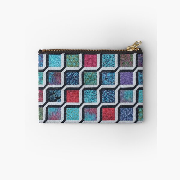 Item preview, patchwork quilt Square Cubes designed and sold by GLORY-LIFE.