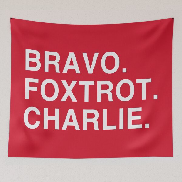 Item preview, BRAVO FOXTROT CHARLIE (Brentford) designed and sold by Confusion101.