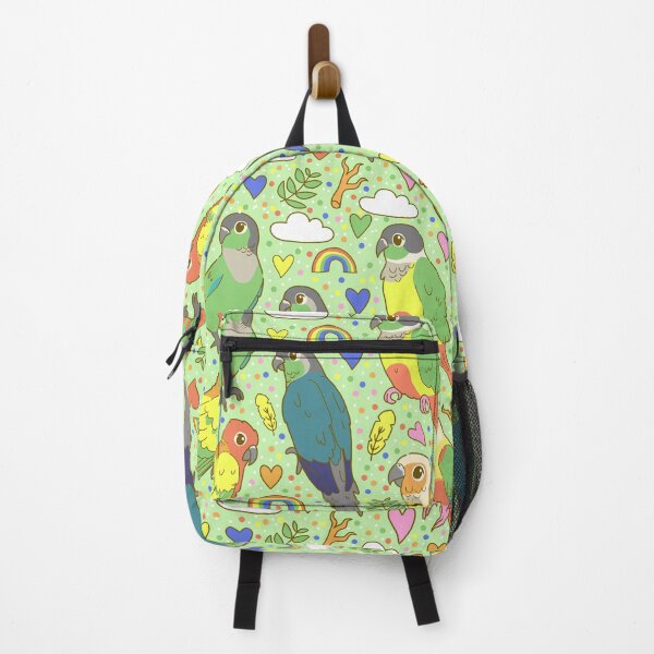 Item preview, Colourful Conures Pattern designed and sold by casserolestan.