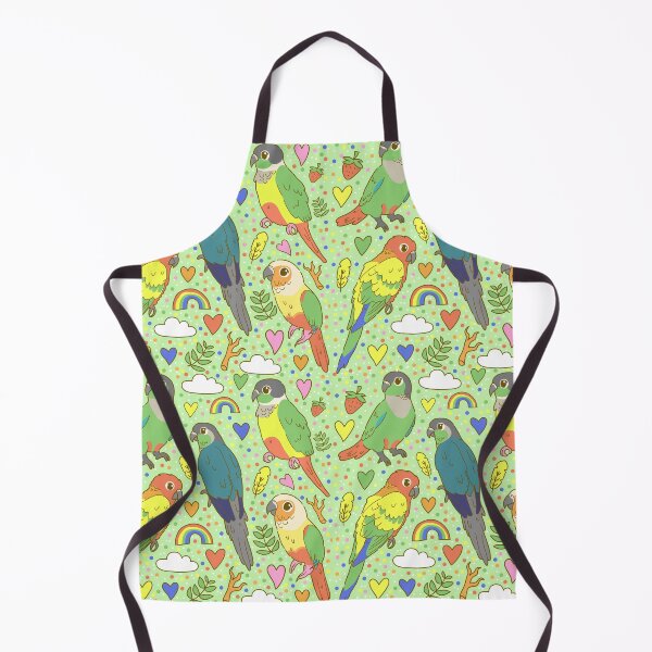 Item preview, Colourful Conures Pattern designed and sold by casserolestan.