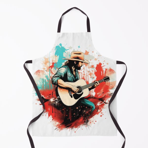 Item preview, Cowboy Guitarist designed and sold by PrintDesignLab.