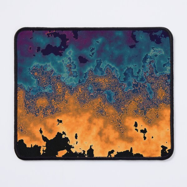 Item preview, Coastal Abstract Beach Ocean Mountains Marbled Look 1 of 5 designed and sold by Beachy.