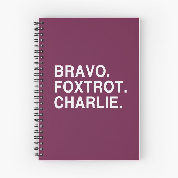 Item preview, Copy of BRAVO FOXTROT CHARLIE (Burnley) designed and sold by Confusion101.
