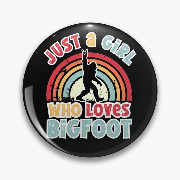 Item preview, Just a Girl Who loves Bigfoot, funny Bigfoot silhouette  designed and sold by Drzamag.