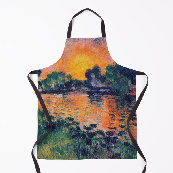 Item preview, Orange Sunset on lake designed and sold by George Hutton Hunter.