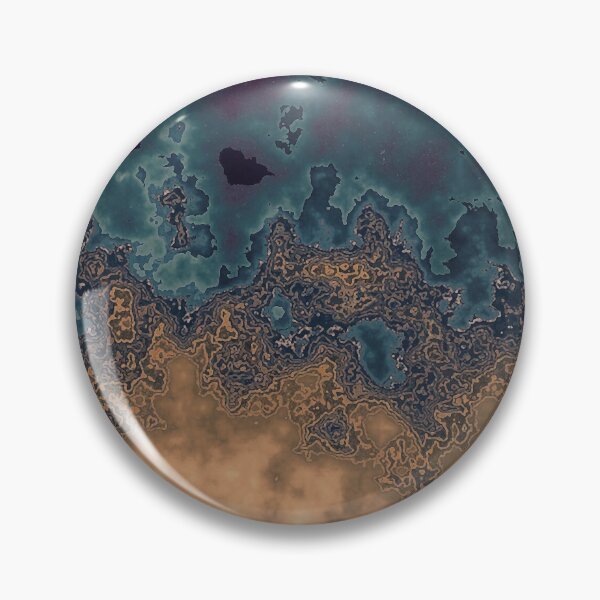 Item preview, Coastal Abstract Beach Ocean Mountains Marbled Look 2 of 5 designed and sold by Beachy.