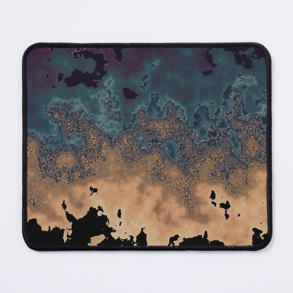 Item preview, Coastal Abstract Beach Ocean Mountains Marbled Look 2 of 5 designed and sold by Beachy.