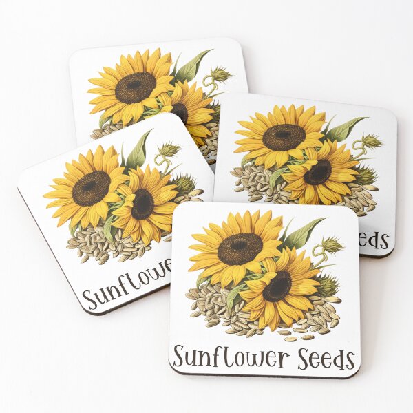 Item preview, Hand Drawn Illustration of Sunflower Seeds designed and sold by Sketch-Shack.