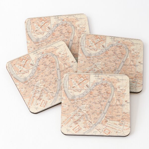 Item preview, Vintage Map of Verona Italy (1909) designed and sold by BravuraMedia.