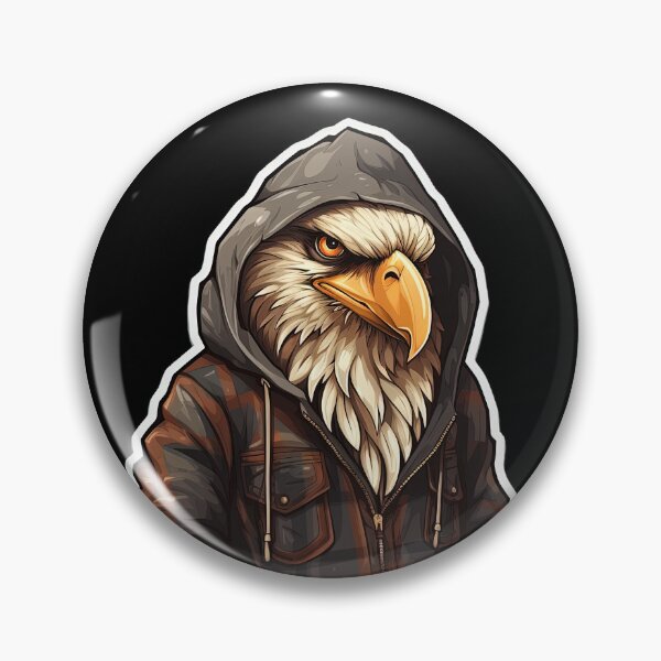 Item preview, Cool Hawk in casual clothing designed and sold by Sidewayanimals.