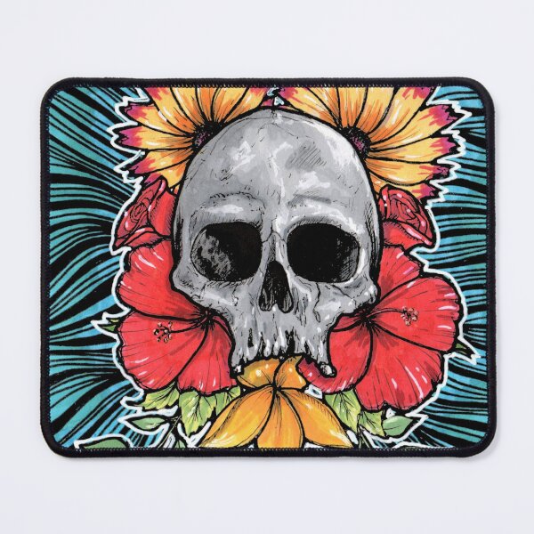 Item preview, Flowered Skull designed and sold by PathosArt.