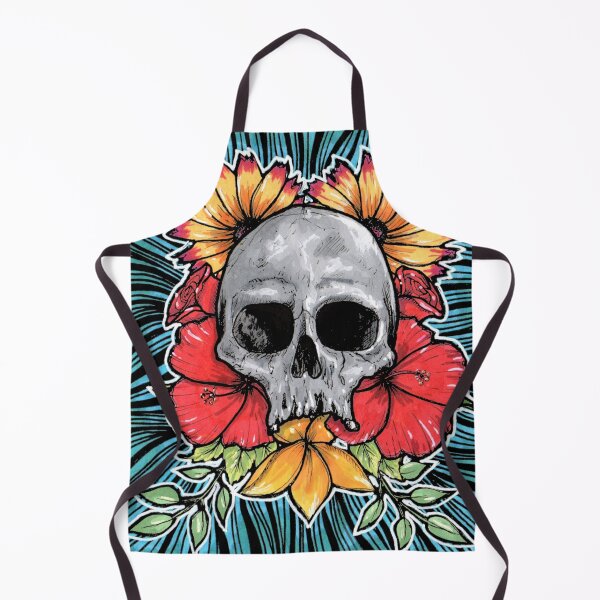 Item preview, Flowered Skull designed and sold by PathosArt.