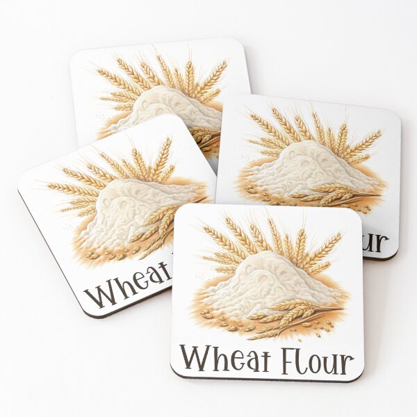 Item preview, Hand Drawn Illustration of Wheat Flour  designed and sold by Sketch-Shack.