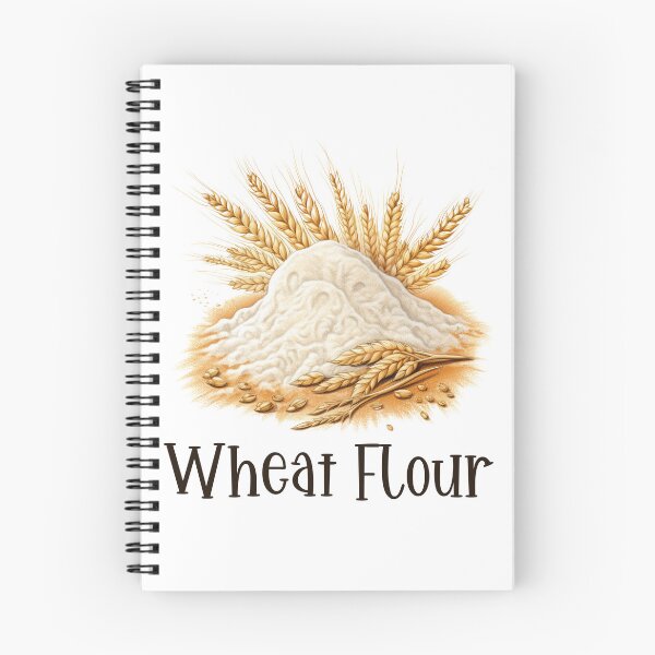 Item preview, Hand Drawn Illustration of Wheat Flour  designed and sold by Sketch-Shack.