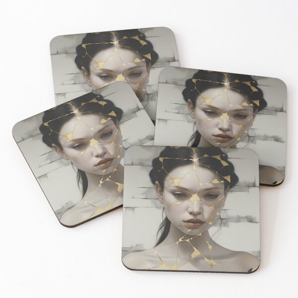 Item preview, kintsugi 3  designed and sold by VintageLineArt.