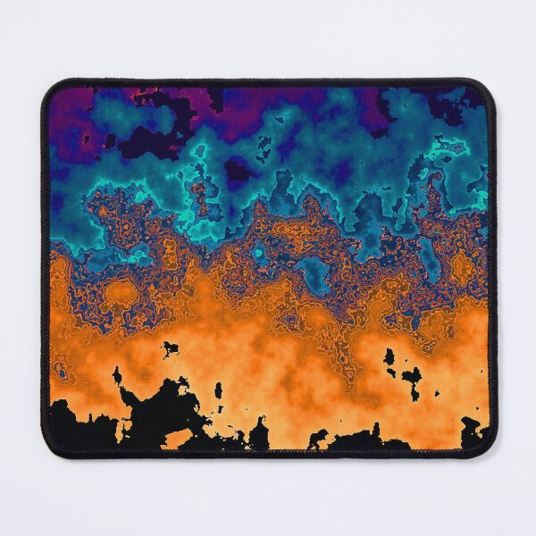 Item preview, Coastal Abstract Beach Ocean Mountains Marbled Look 3 of 5 designed and sold by Beachy.