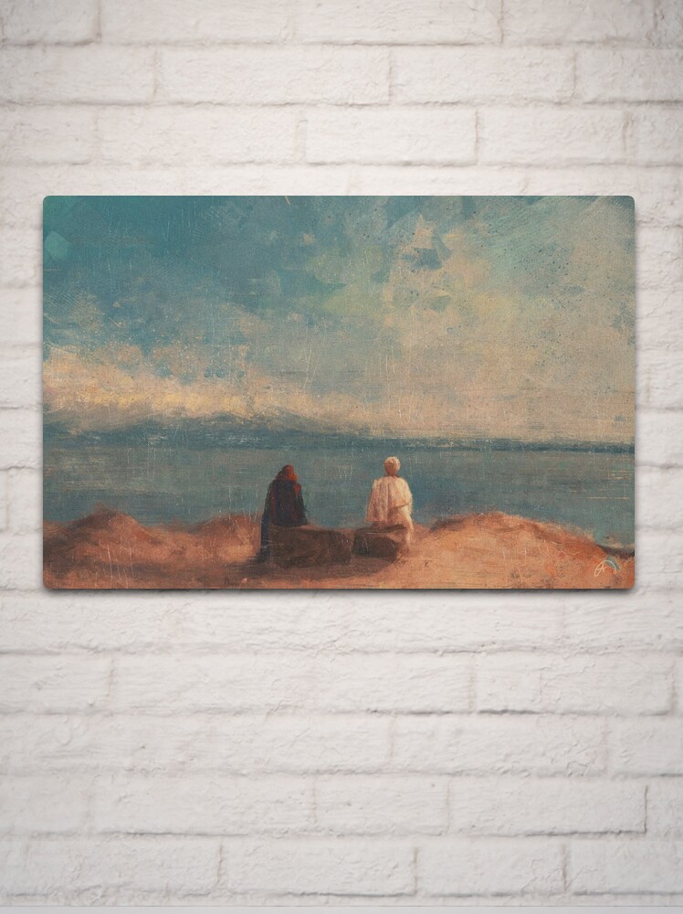 Thumbnail 2 of 4, Metal Print, Silence designed and sold by andycwhite.