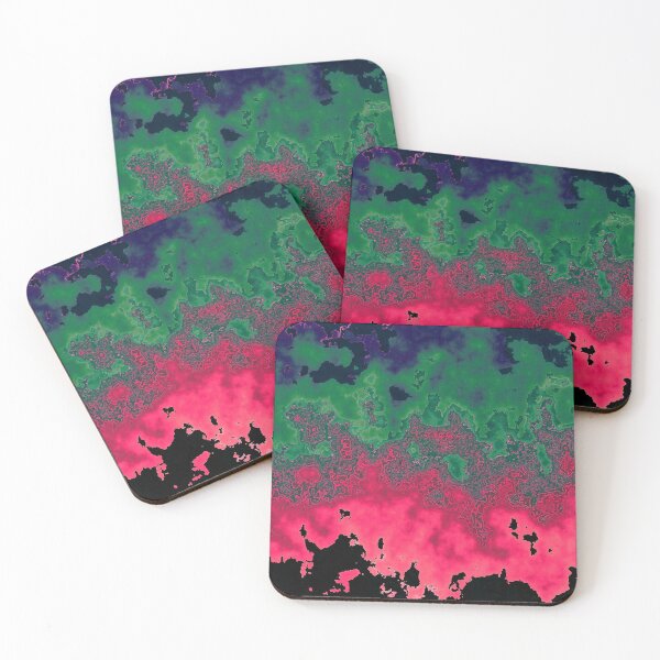 Item preview, Coastal Abstract Beach Ocean Mountains Marbled Look 4 of 5 designed and sold by Beachy.