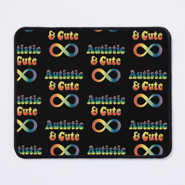 Item preview, Autistic & Cute designed and sold by SubtleSplit.