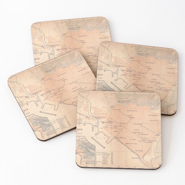 Item preview, Vintage Map of Thessaloniki Greece (1905) designed and sold by BravuraMedia.