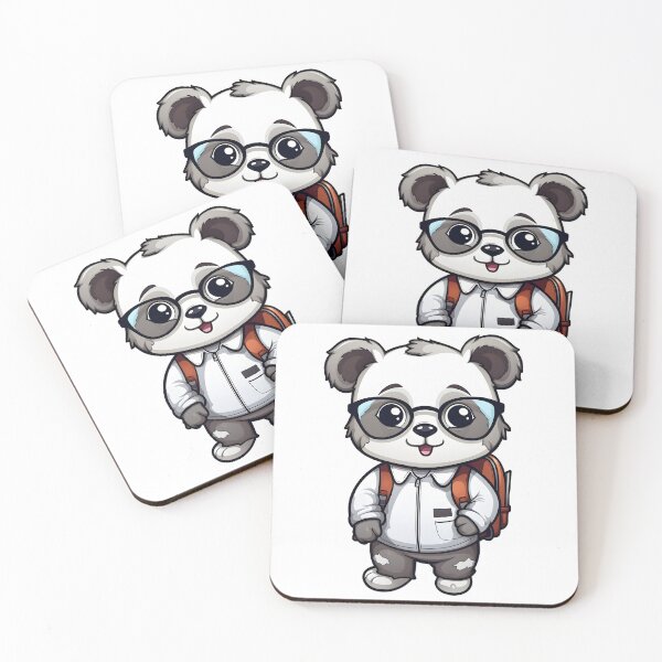 Item preview, Back to School Panda designed and sold by ArtbyAiGallery.