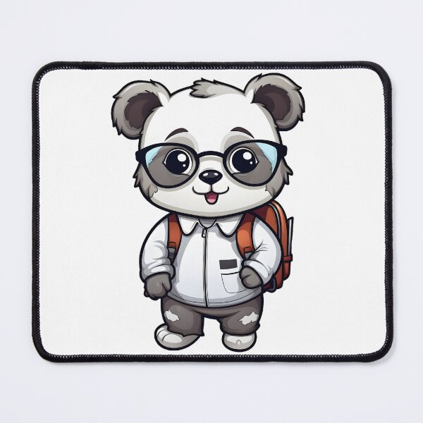 Item preview, Back to School Panda designed and sold by ArtbyAiGallery.