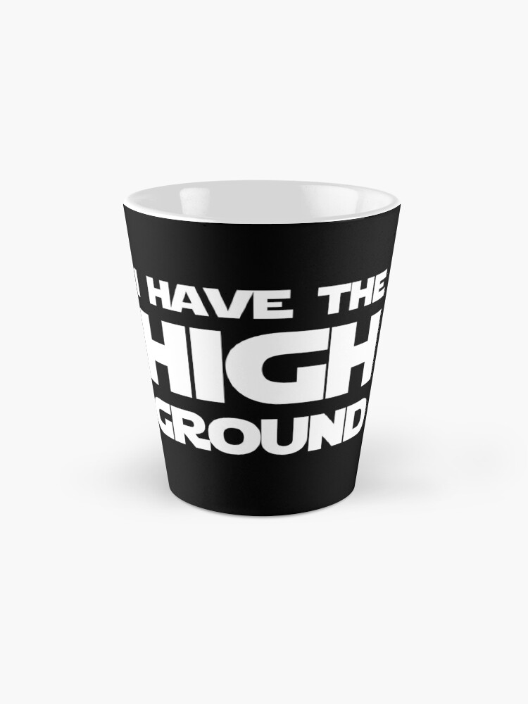 Star Wars - I Have the High Ground Coffee Mug - Obi-Wan Kenobi Mug - B –  Amity Island Gift Shop