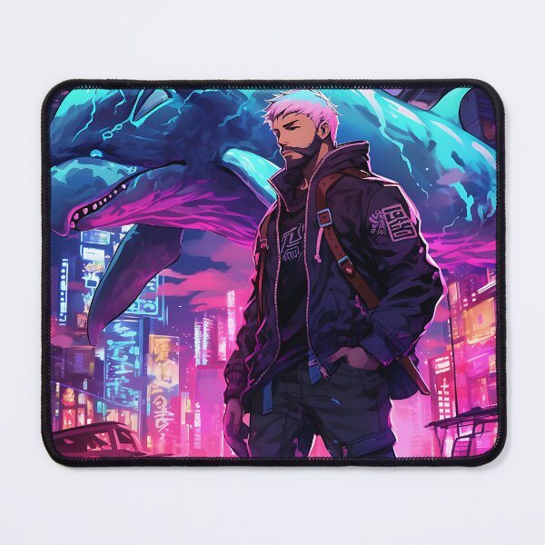 Item preview, Cyberpunk sea creatures AI art designed and sold by SoullesRaccon.