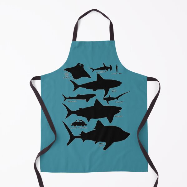 Item preview, Sea Shadows - Shark Silhouettes designed and sold by tinytiger77.