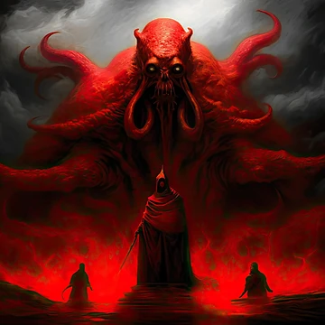 Artwork thumbnail, Red Devil Rising by Space-Yeti