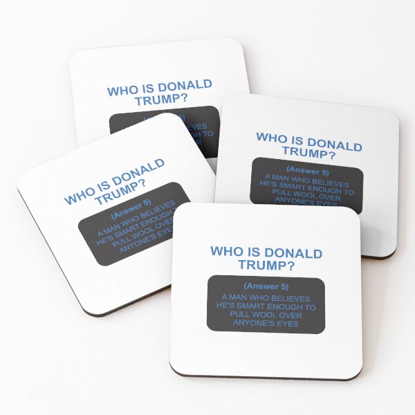 Item preview, Who's Trump: Answer 5 designed and sold by Politics-Corner.