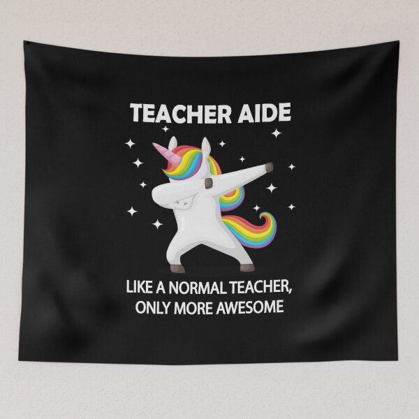 Item preview, teacher aide unicorn designed and sold by Mamado-sakou.