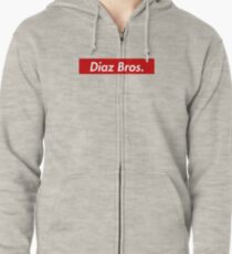 Diaz Brothers Zipped Hoodie