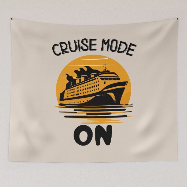 Item preview, Cruise Mode ON designed and sold by SunnyFunnyArt.