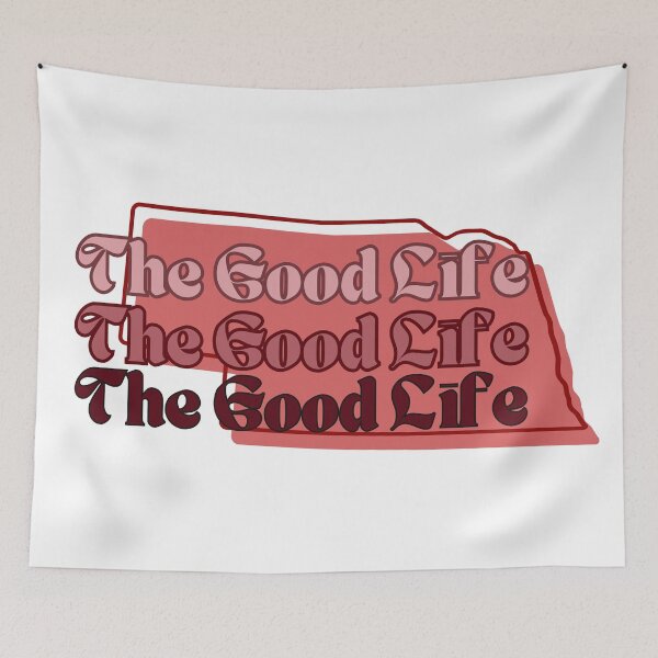 Item preview, The Good Life Nebraska Design  designed and sold by book-van21.