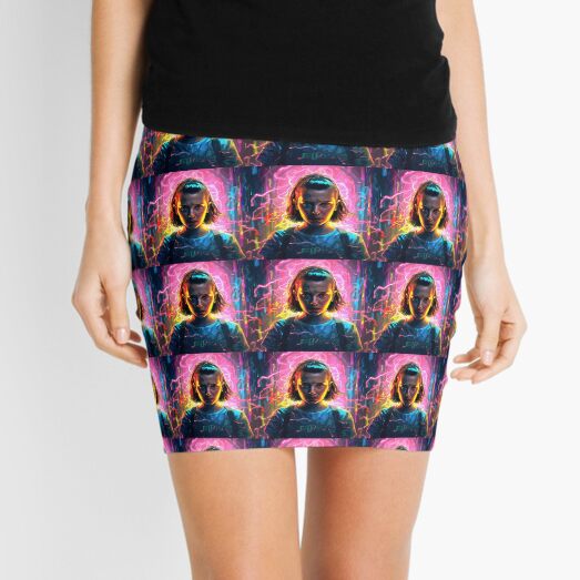 Item preview, Stranger Things Electric Eleven Abstract Design  designed and sold by Artbyminga.