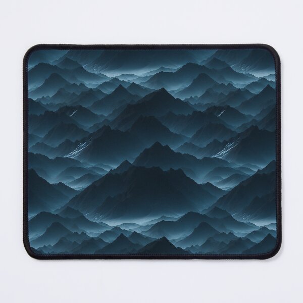 Item preview, Mountains at Night Pattern designed and sold by OnPointOutfits.