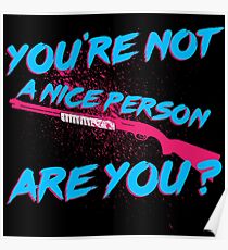 Not A Nice Person Poster
