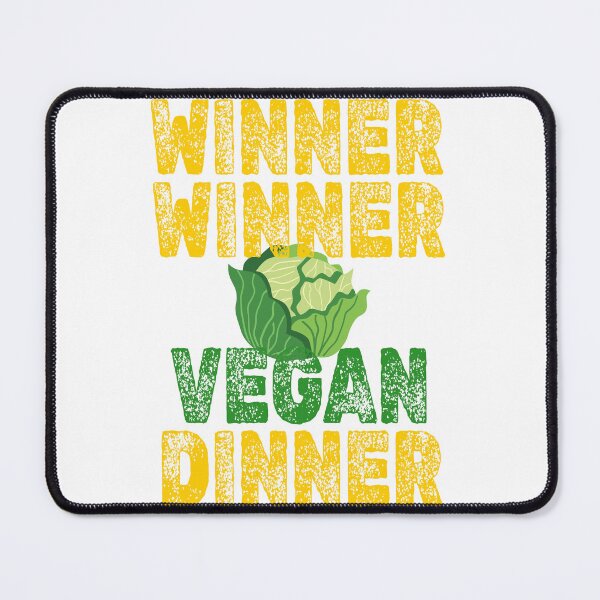 Item preview, Winner Winner Vegan Dinner designed and sold by radikaldezignz.