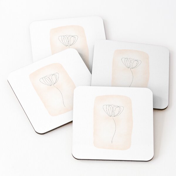 Item preview, Minimalist Poppy | lineart | With background designed and sold by DeniseArt04.